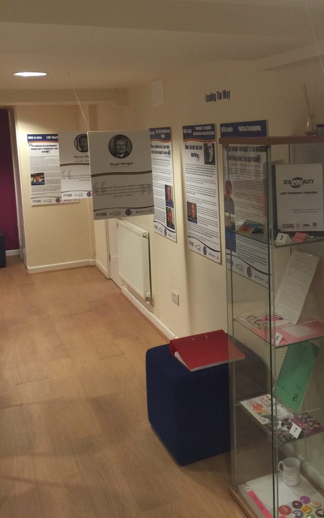 LGBTQ+ History Project - Untold Stories - Leicester LGBT Centre Exhibition
