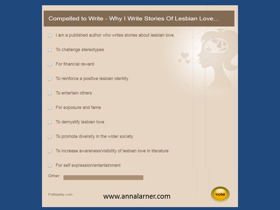 Lesbian Lives Conference - Compelled to Write - To Challenge Stereotypes