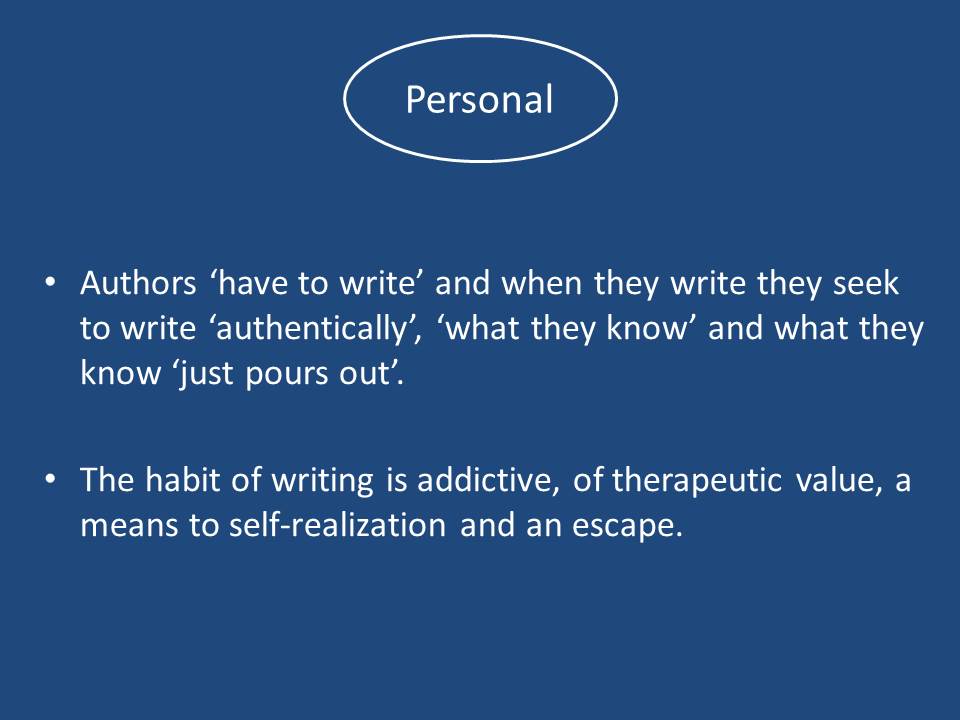 Lesbian Lives Conference - Authors seek to write authentically.