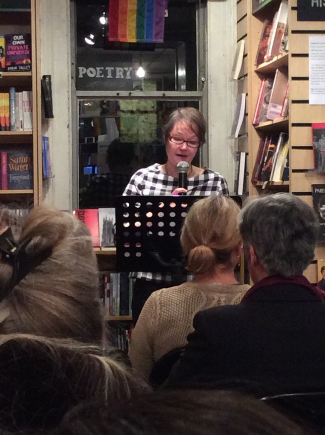 LGBTQ+ poet Anna Larner reading On Reflection at Gay's The Word