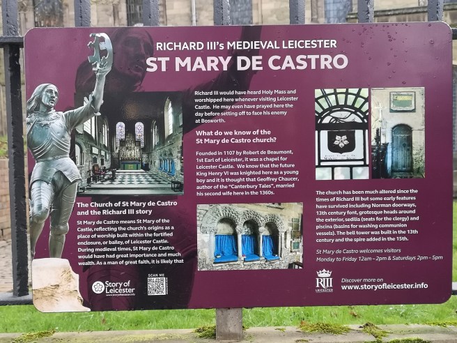 St Mary de Castro where Susanna Watts is buried.
