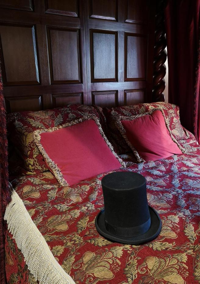 Anne Lister Bedroom, Shibden Hall, Gentleman Jack, ALBW 2023