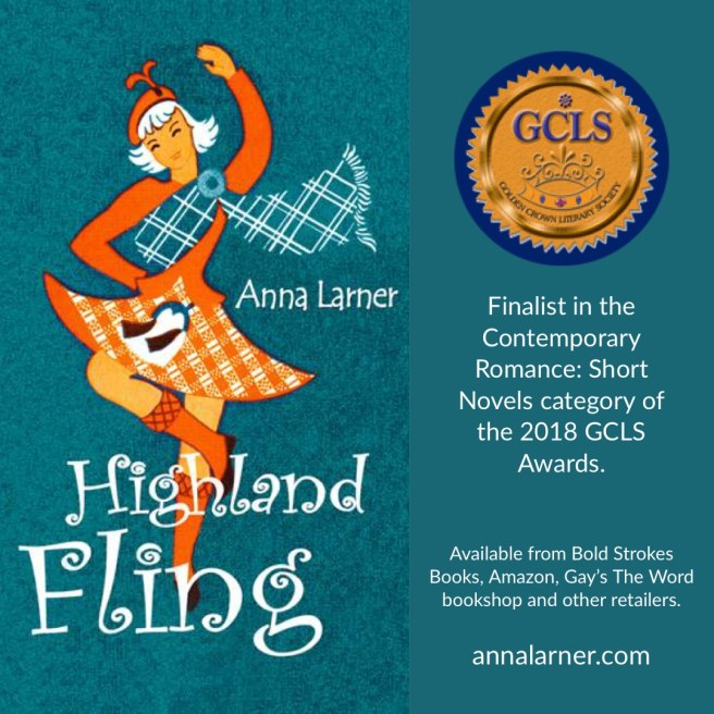 Highland Fling GCLS Finalist Lesbian Romance by Anna Larner