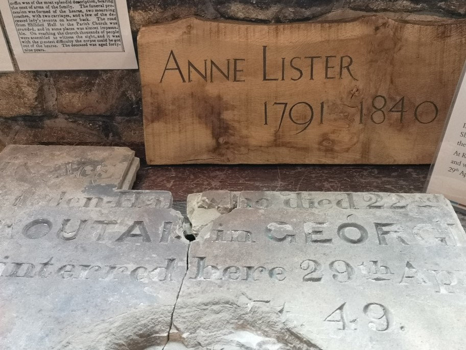 Anne Lister's Gravestone