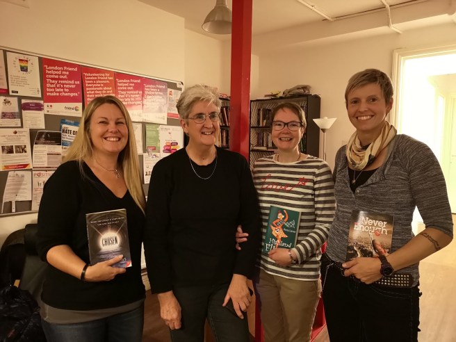 Kenric Author Event at London Friend organised by Anna Larner