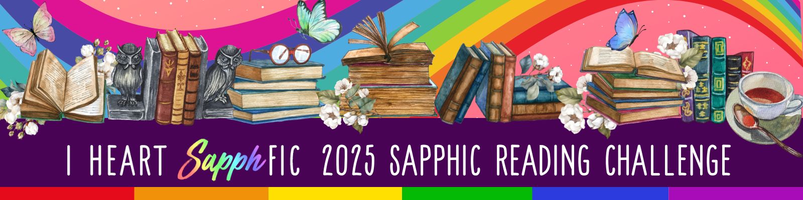 I Heart Sapphic Books - Best find your next sapphic fiction read here. I Heart Sapphic Reading Challenge Anna Larner