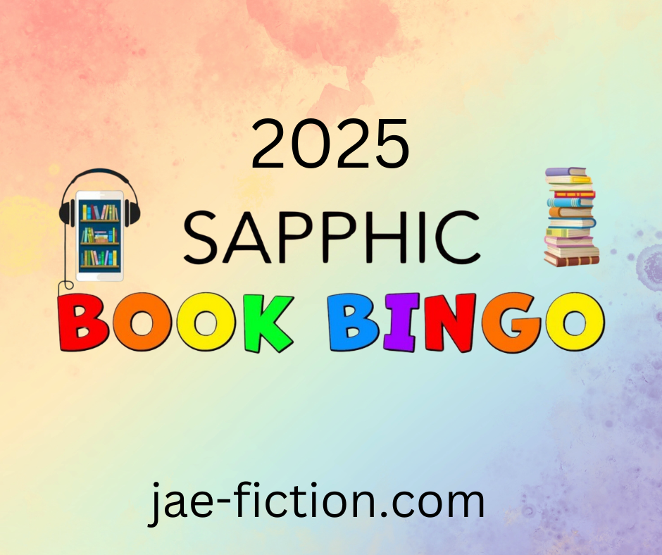 Jae Fiction Sapphic Book Bingo 2025 - All my books are set in the UK which is an island!