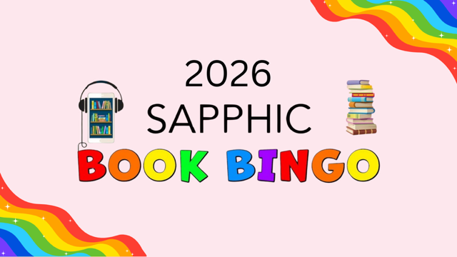 Promo for 2026 Sapphic Book Bingo